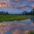 Sunrise in the Tetons